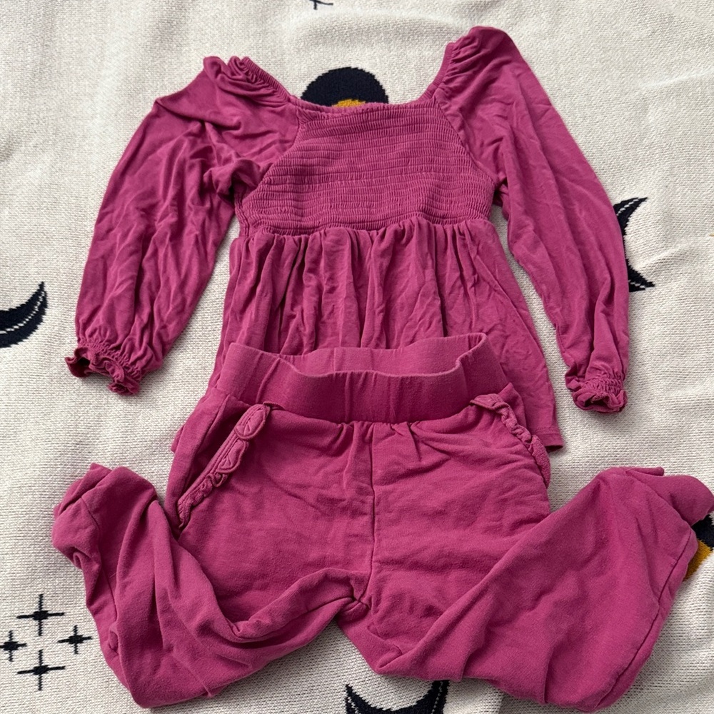 Little sleepies Long Sleeve Top and Pants Set